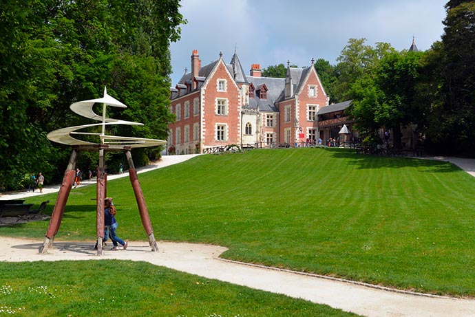châteaux clos-luce jardin Loire patrimoine