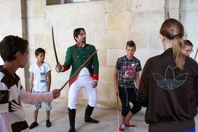 activité artistique escrime Molière