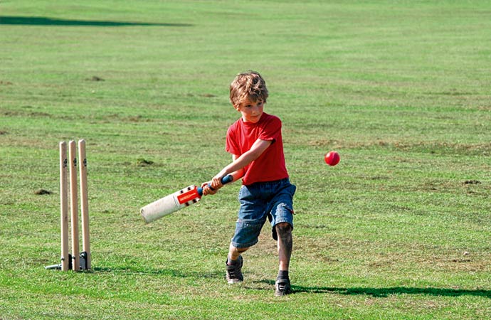 Initiation au cricket en séjour découvertes