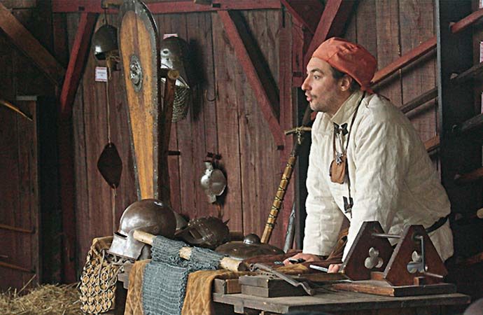 atelier moyen-âge médiéval classes decouvertes patrimoine