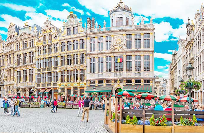 Rue centre ville Bruxelles