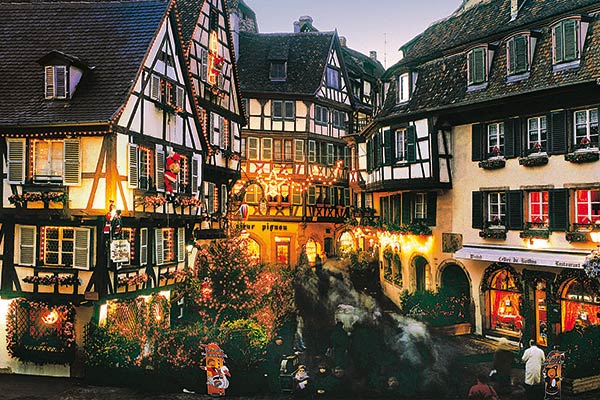 noël alsace maisons-typiques rivière