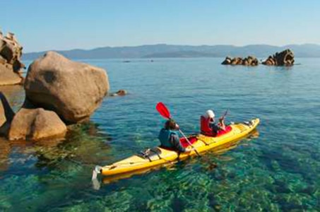 Kayak en classe de mer Finistère Sud