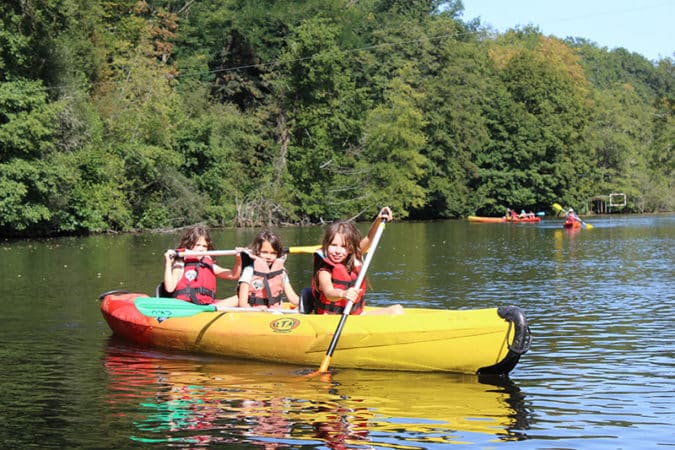 Sortie kayak dans la vallée du Lot