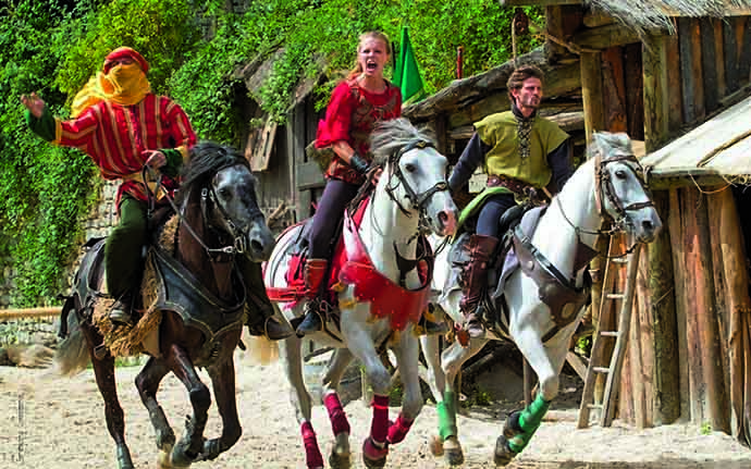 Spectacle equestre Provins
