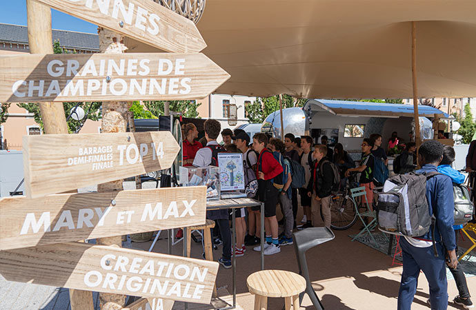 activités extérieur enfants festival film-animation annecy