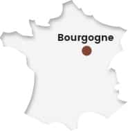 carte france bourgogne