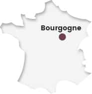 carte france bourgogne