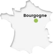Bourgogne carte de France