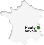 Haute-Savoie carte de France