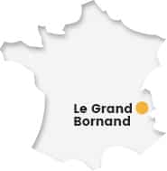 Carte France Grand Bornand