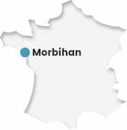 Morbihan bretagne carte france