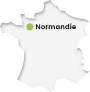 Normandie carte de France