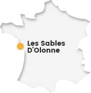 Carte France Vendée Sables D'olonne