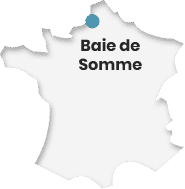 Baie de somme carte de France