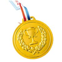 médaille de sport avec trophée