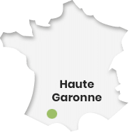 Haute Garonne carte de France