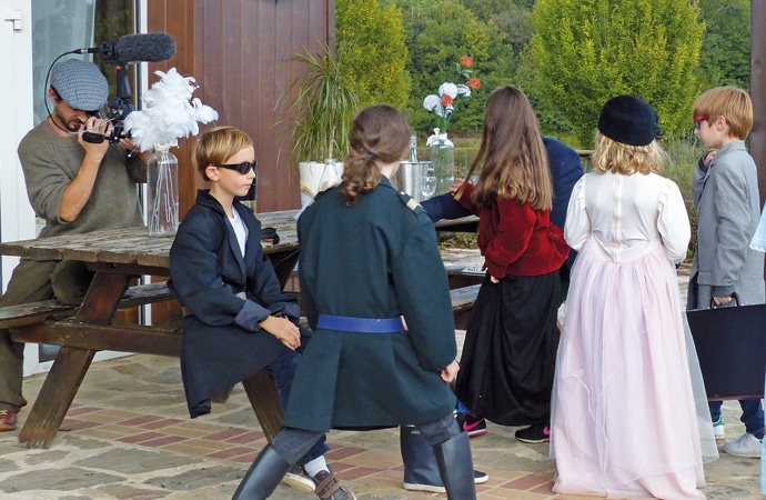 enfants tournage touraine classes découvertes cinéma court-métrage