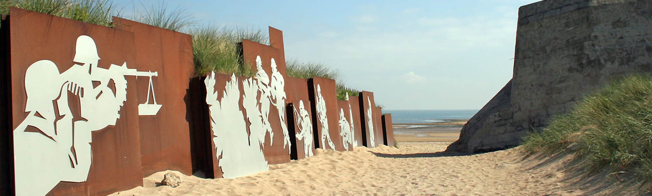 Les plages du débarquement en Normandie