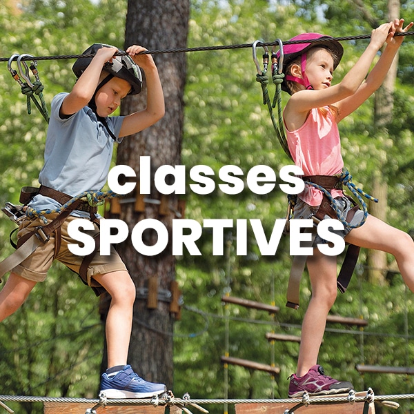 eleves en classe sportive accrobranche