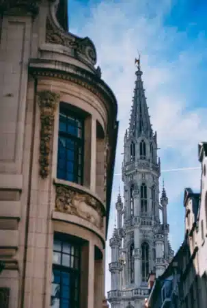 édifice architectural en belgique dans la ville de bruxelles