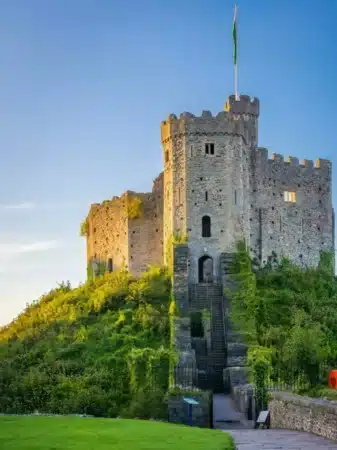 château de cardiff au Pays de Galles