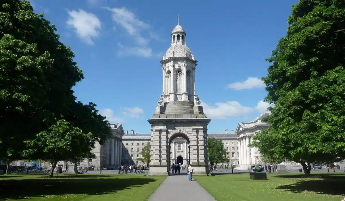 Trinity college université à Dublin en Irlande