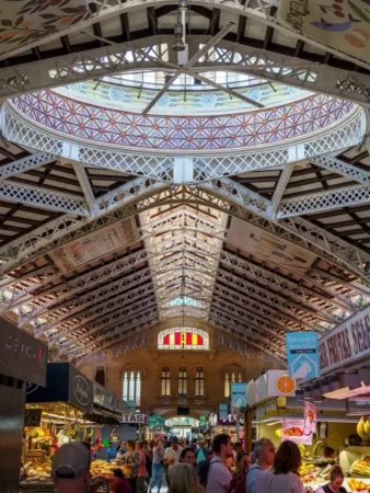 marché couvert en Espagne