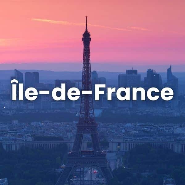 Coucher de soleil sur Paris Île-de-France