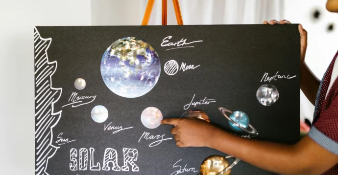 systeme solaire projet scolaire scientifique