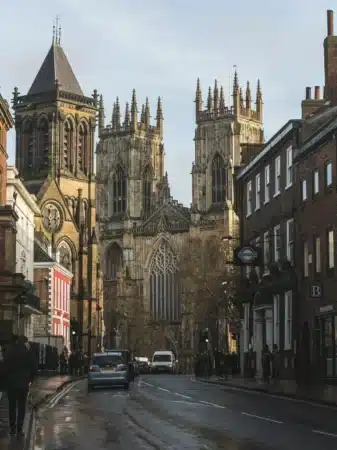 ville de york au nord de l'angleterre