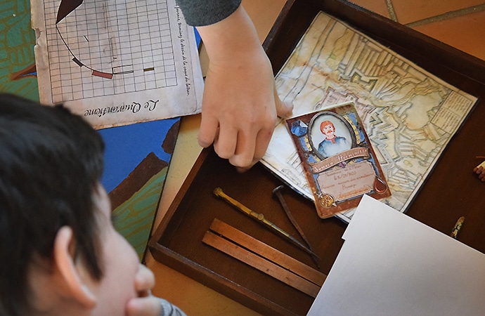 atelier pédagogique à Brouage