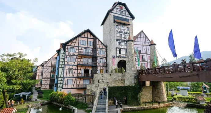 batiment alsacien à colmar en colombages