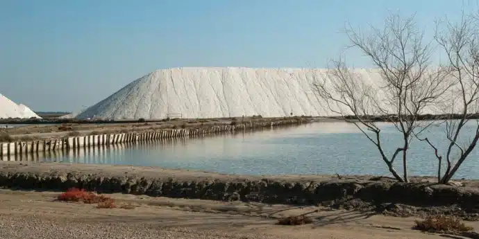 Marais salants d'Aigues Mortes en PACA