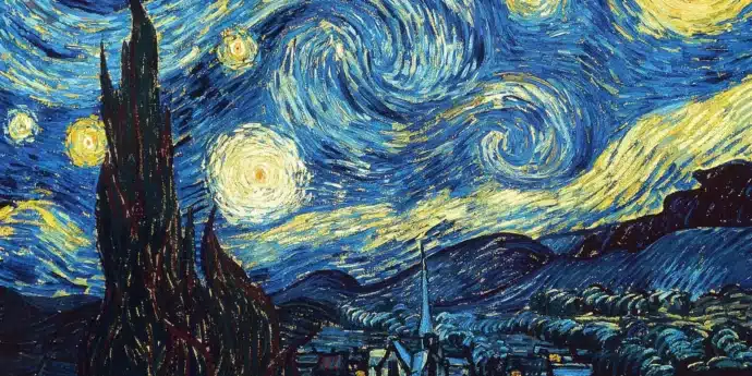 La Nuit étoilée de Van Gogh à la carrière des Lumières