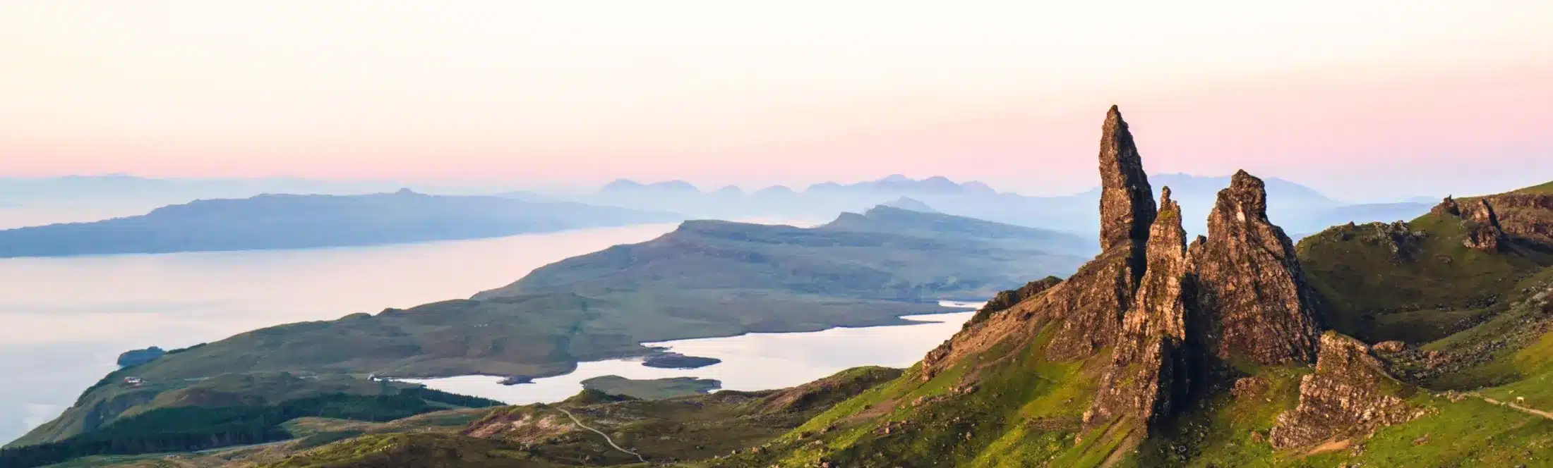 paysage ecossais en voyage scolaire au Royaume-Uni